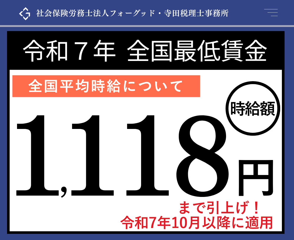 全国最低賃金