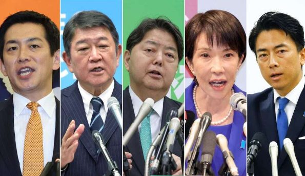 自民党総裁選の候補者