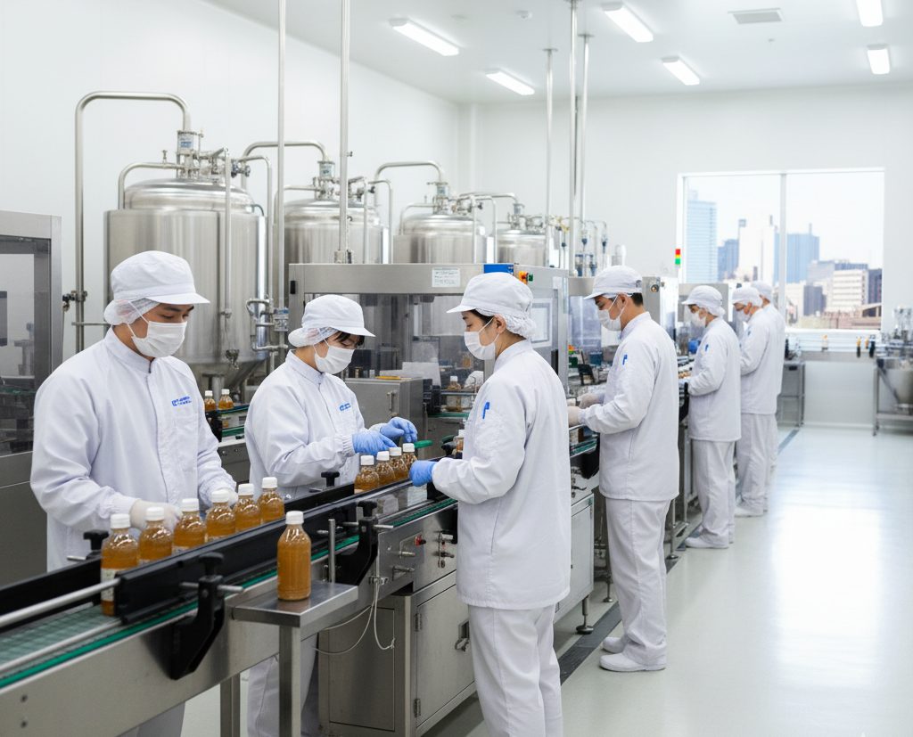 一般製造業で働く人