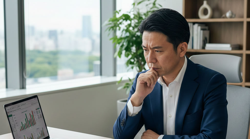 税理士選びで悩む経営者のイメージ