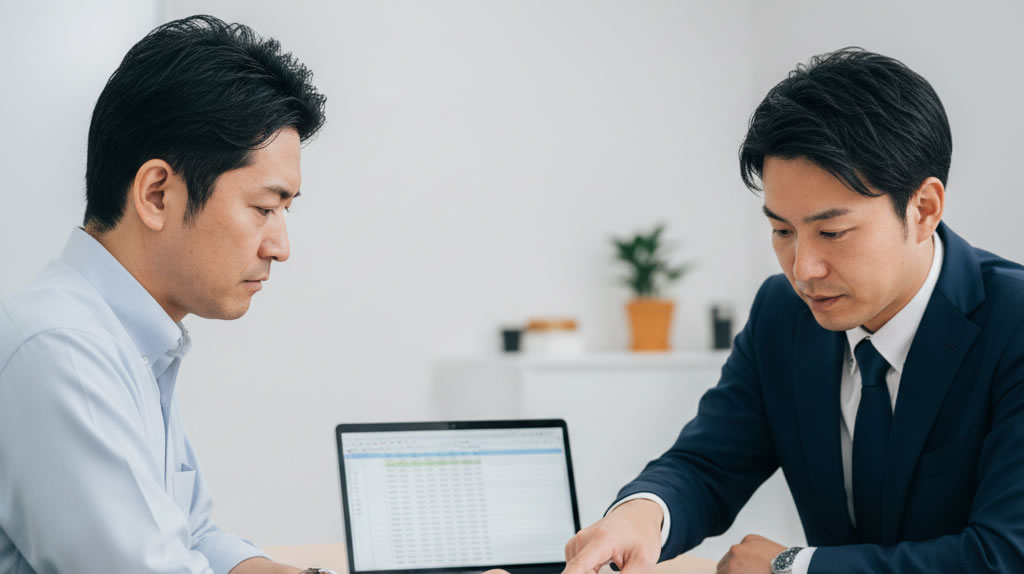 税理士・社労士の一本化で費用対効果を検討している中小企業経営者のイメージ|寺田税理士・社会保険労務士事務所(社労士法人フォーグッド)