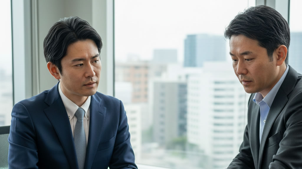 税務調査の更正処分に対して不服申し立ての手続きを税理士と進めている中小企業経営者のイメージ｜寺田税理士・社会保険労務士事務所(社労士法人フォーグッド)